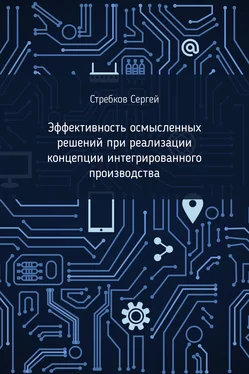 Сергей Стребков Эффективность осмысленных решений при реализации концепции интегрированного производства обложка книги