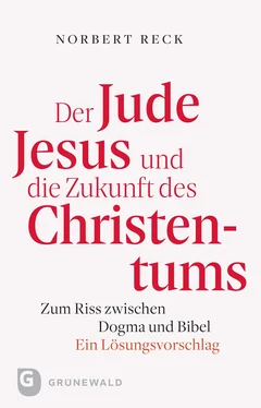 Nobert Reck Der Jude Jesus und die Zukunft des Christentums обложка книги