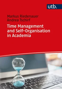 Markus Riedenauer Time Management and Self-Organisation in Academia обложка книги