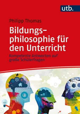 Philipp Thomas Bildungsphilosophie für den Unterricht обложка книги