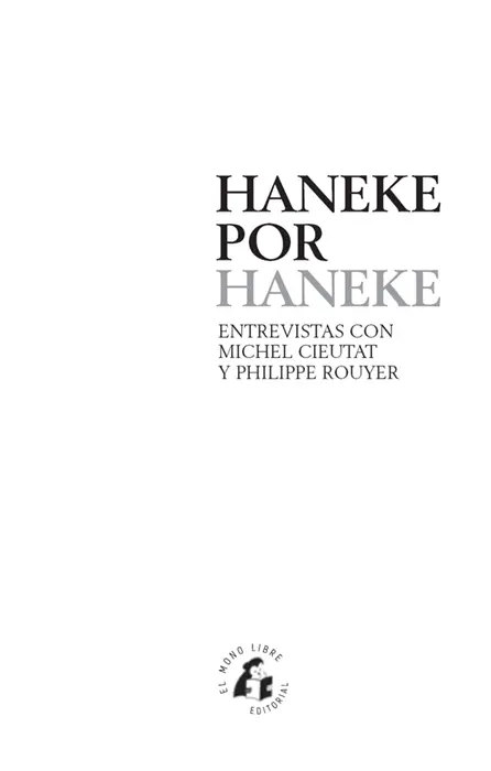 Edita Gonita Filmacción SL Haneke per Haneke Éditions Stock 2012 - фото 1