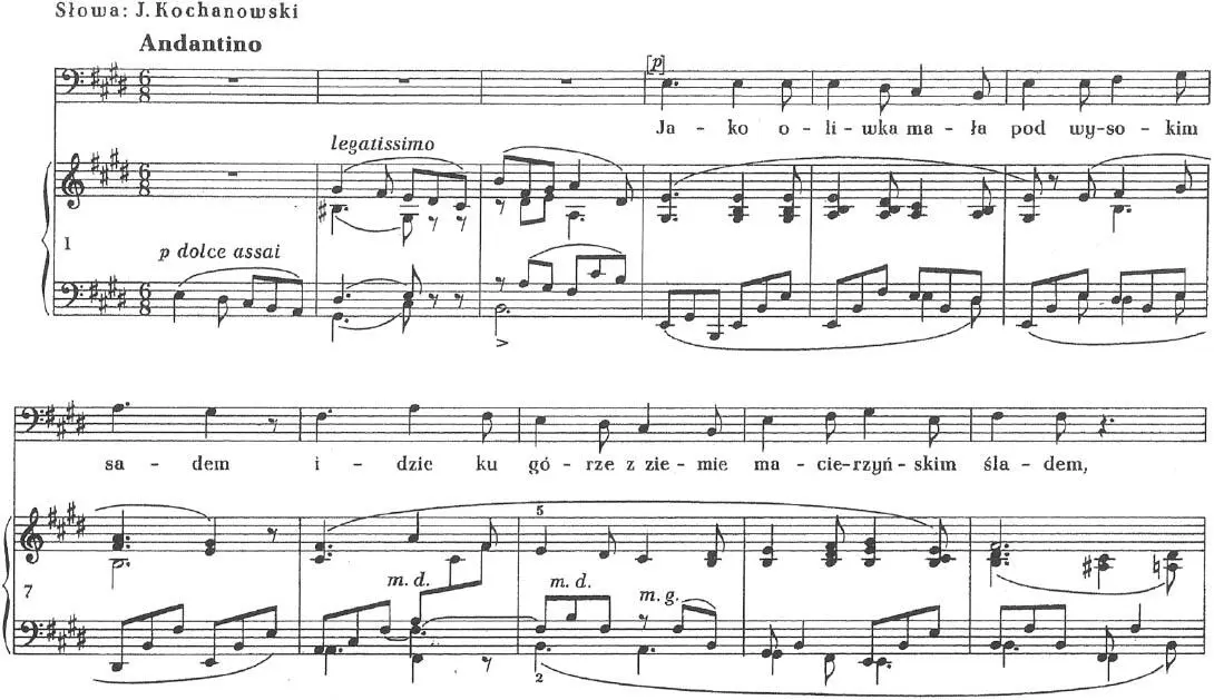 Jan Kochanowski Thren Nr 5 So darf es nicht verwundern dass die Wortmusik - фото 10