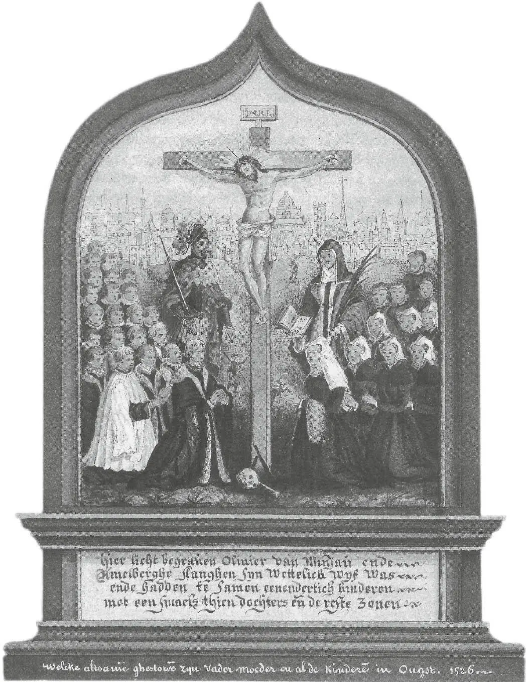 Die Familie van Miniau mit ihren 31 Kindern die alle im August 1526 starben - фото 3