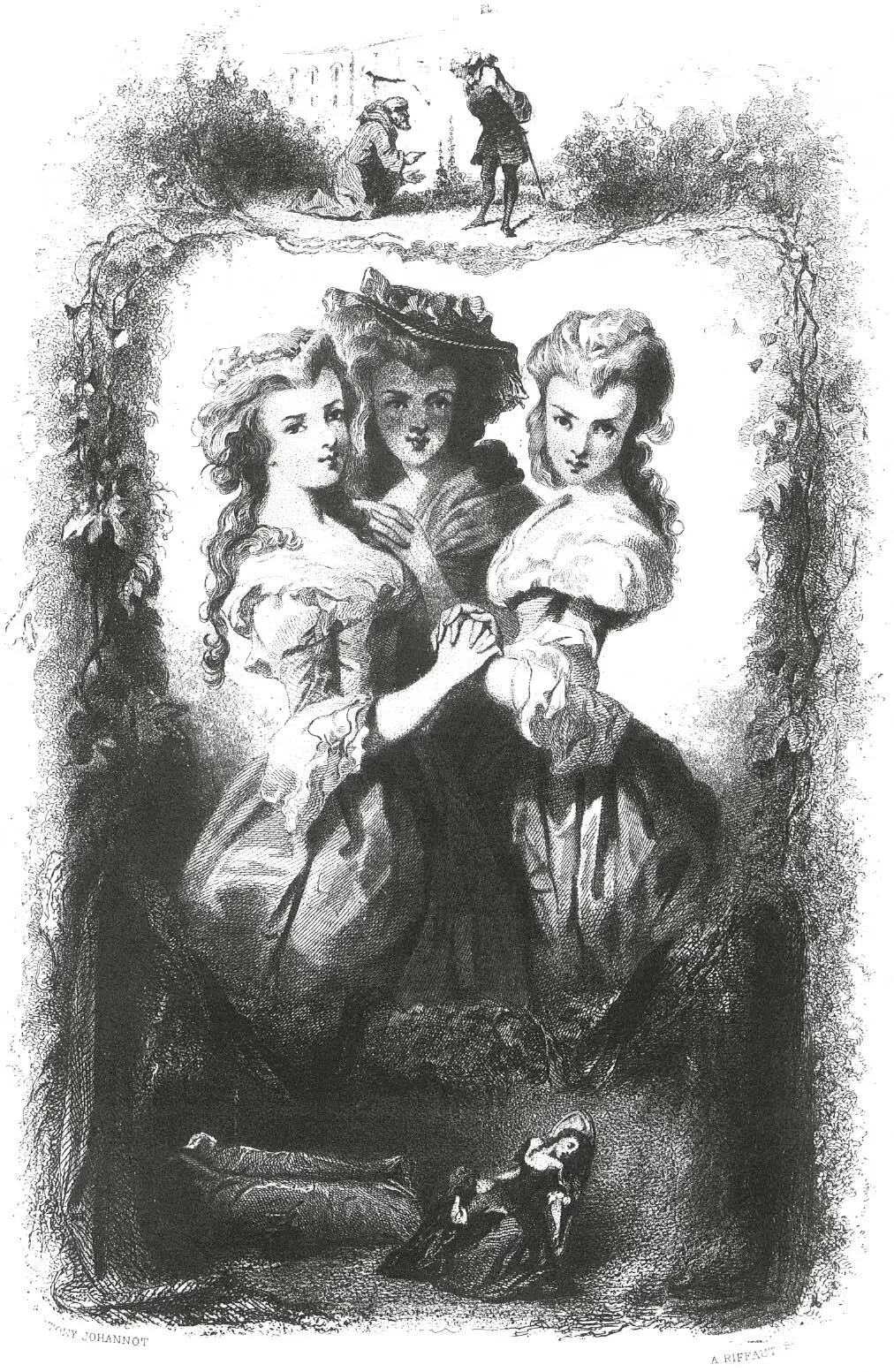 Jenny Lucile und Antoinette Grétry Grétry erweist sich als ein aufmerksamer - фото 16