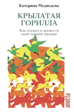 Катерина Медведева Крылатая горилла. Как создать и провести свой лучший тренинг