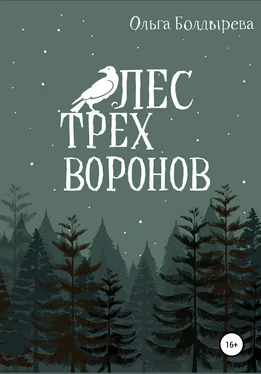 Ольга Болдырева Лес трех воронов обложка книги