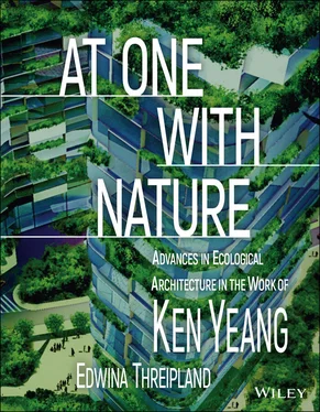 Ken Yeang At One with Nature обложка книги