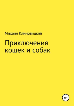 Михаил Климовицкий Приключения кошек и собак обложка книги