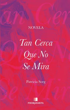 Patricia Sorg Tan cerca que no se mira обложка книги