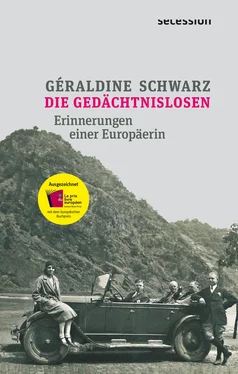 Géraldine Schwarz Die Gedächtnislosen обложка книги