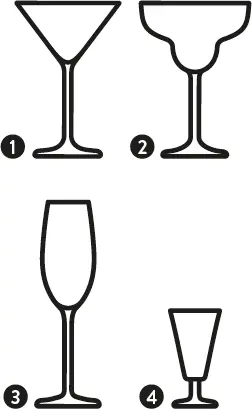 MartiniCocktailGlas Coupette - фото 26