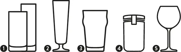 Highball oder CollinsGlas SlingGlas - фото 20