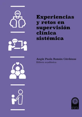 Angie Paola Román Cárdenas Experiencias y retos en supervisión clínica sistémica обложка книги