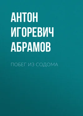 Антон Абрамов Побег из Содома обложка книги