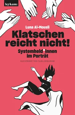 Luna Al-Mousli Klatschen reicht nicht! обложка книги