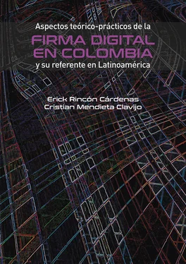 Erick Rincón Cárdenas Aspectos teórico-prácticos de la firma digital en Colombia y su referente en Latinoamérica обложка книги