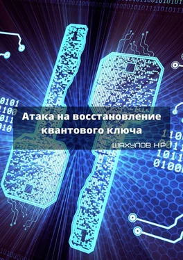 Никита Шахулов Атака на восстановление квантового ключа обложка книги