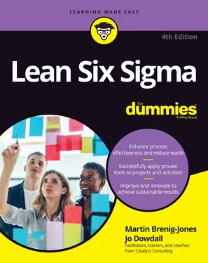Martin Brenig-Jones Lean Six Sigma For Dummies