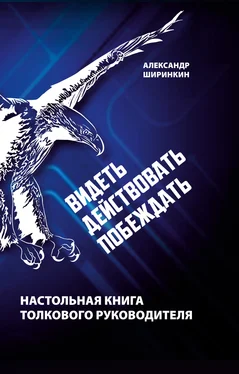 Александр Ширинкин Видеть. Действовать. Побеждать. Настольная книга толкового руководителя обложка книги