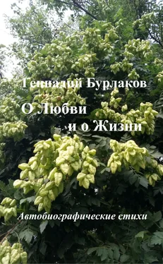 Геннадий Бурлаков О Любви и о Жизни. Автобиографические стихи обложка книги