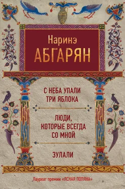 Наринэ Абгарян С неба упали три яблока. Люди, которые всегда со мной. Зулали (сборник) обложка книги