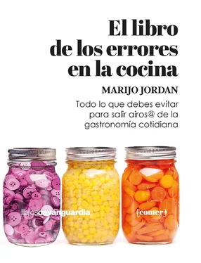 Marijo Jordan El libro de los errores en la cocina обложка книги