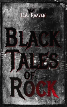 C. A. Raaven Black Tales of Rock обложка книги
