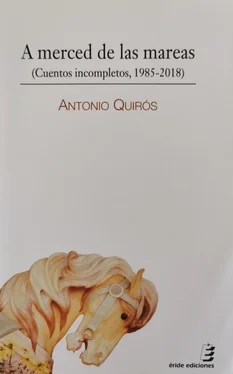 Antonio Quirós A merced de las mareas обложка книги
