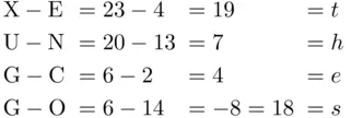 Repeat the process until all plain text characters have been determined This - фото 71