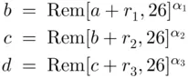 where raising a term to the exponent means locating the term in the - фото 128