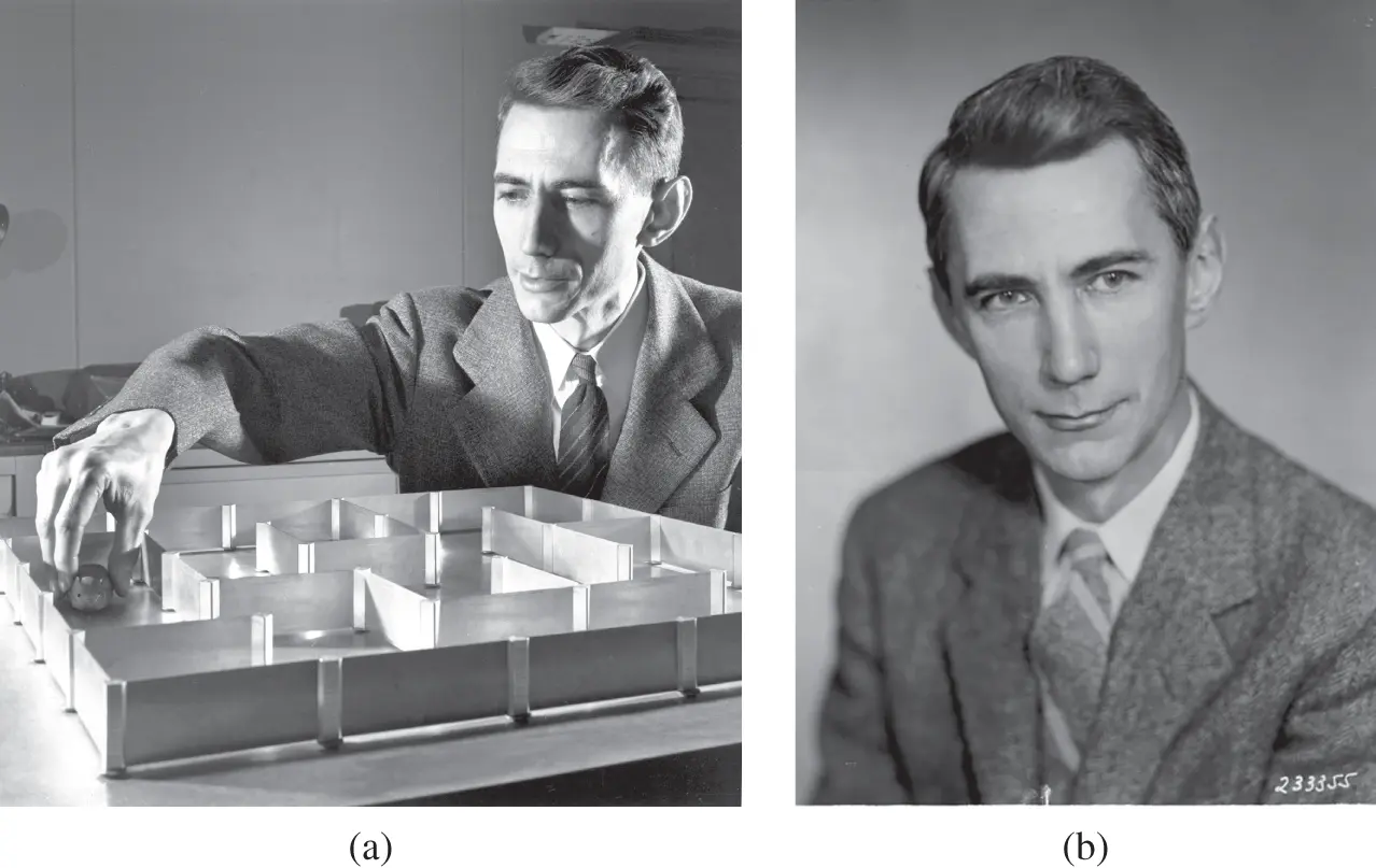 Figure 11a Claude E Shannon Theseus and the maze see Section 14 b - фото 22