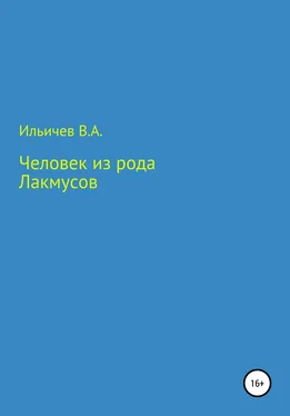 Валерий Ильичев Человек из рода лакмусов обложка книги