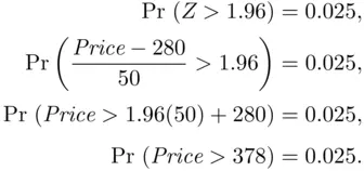 So the value 378 has a probability of 0025 to the right of it Another way of - фото 154