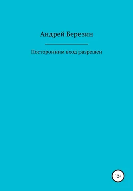 Андрей Березин Посторонним вход разрешен обложка книги