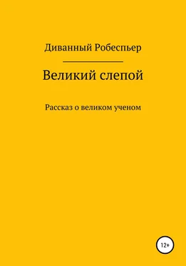 Диванный Робеспьер Великий слепой обложка книги