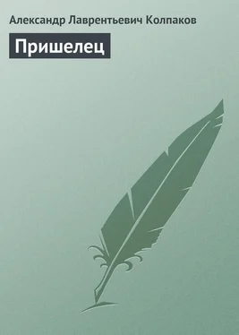 Александр Колпаков Пришелец обложка книги