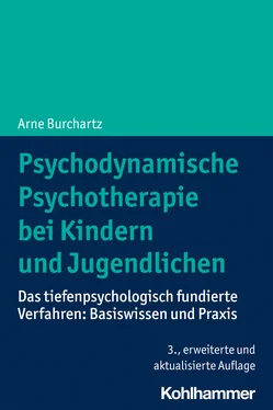 Arne Burchartz Psychodynamische Psychotherapie bei Kindern und Jugendlichen обложка книги