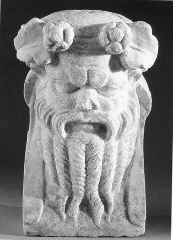 Fig 9Satyr head discovered in the larary of the peristyle of the Villa Regina - фото 9