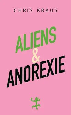 Chris Kraus Aliens & Anorexie обложка книги