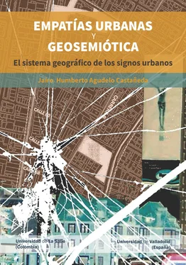 Jairo Humberto Agudelo Castañeda Empatías urbanas y geosemiótica обложка книги