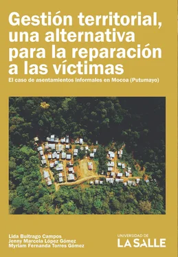 Lida Buitrago Campos Gestión territorial, una alternativa para la reparación a las víctimas обложка книги