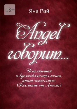 Яна Рай Angel говорит… Исцеляющая и вдохновляющая книга, книга-ченнеллинг (послание от Ангела) обложка книги