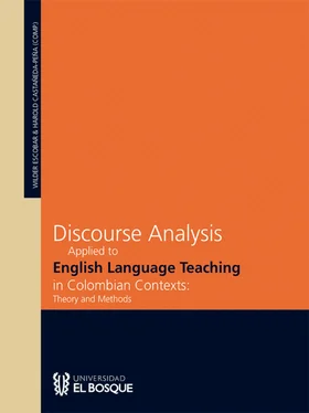 Wilder Yesid Escobar Alméciga Discourse analysis applied to english language teaching in colombian contexts: theory and methods обложка книги