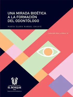 María Clara Rangel Galvis Una mirada bioética a la formación del odontólogo обложка книги