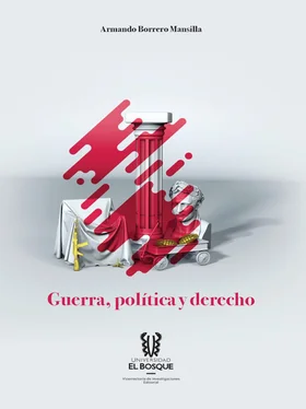 Armando Borrero Mansilla Guerra, política y derecho обложка книги