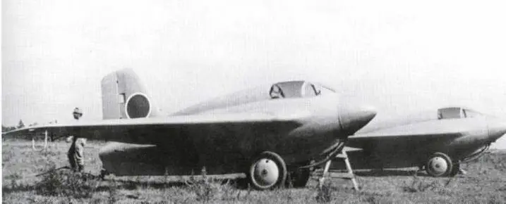 Японский вариант Me163 J8M1 Производство опытных машин НоIX V1 и V2 - фото 226