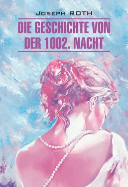 Joseph Roth Die Geschichte von der 1002. Nacht / Сказка 1002-й ночи. Книга для чтения на немецком языке обложка книги