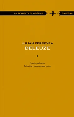 Julián Ferreyra Deleuze обложка книги