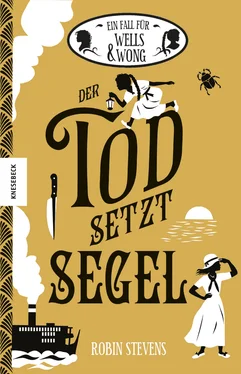 Robin Stevens Der Tod setzt Segel обложка книги