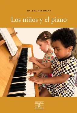 Malena Herrmann Los niños y el piano обложка книги